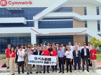 label shimbun visits cymmetrik thailand to deepen taiwan-japan-thailand label industry exchange